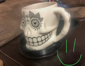 Cupholder adaptor for mugs with handles