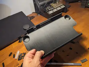 Reinforced snap-on steam deck case