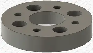 Universal robots mounting plate