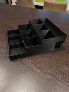 Universal organizer with 3 floors