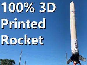 Terran 1 - The World’s First 3D Printed Rocket.