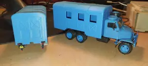Skříň na Praga V3S (Degostini, 1:43)