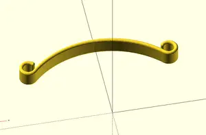 Customizable Surgical Face Mask Hook (behind ears / head)