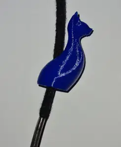 cat bead - perle pour lacet en forme de chat