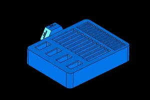 USB, SD card and Micro SD card storage holder for the honeycomb storage wall HSW