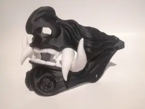 Samurai Mask Model 3 (split for multiple colors)