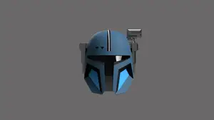 Paz Vizsla - Heavy Mando inspired helmet CLEAN+DENTED