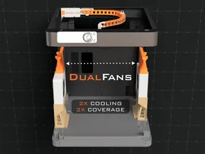 Bambu Lab P1 X1 Dual Aux Fan 7/25 Updated