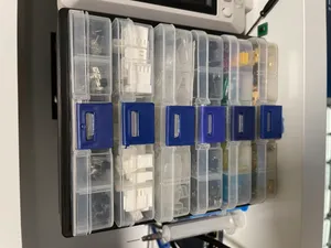 Rack for Plastic Storage Boxes