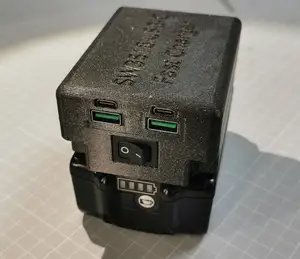 DIY 18V Makita Bosch USB-C PowerDelivery Supply PowerBank Fast Charging Charger