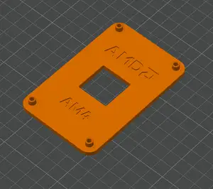 AMD Backplate AM4