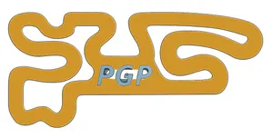 Pacific Raceways PGP Motorsports Park karting racetrack keychain