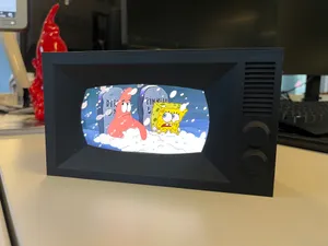 Vintage television for smartphone
