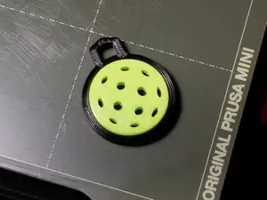 Pickleball Keychain/Bag Trinket, Version 2