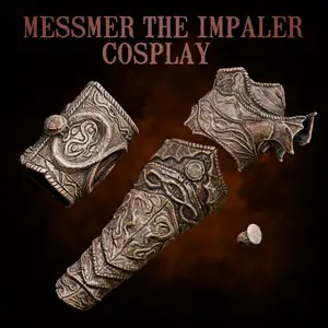 MESSMER THE IMPALER arm armor life size cosplay - Elden Ring Shadow of the Erdtree Fan Art