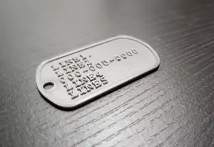ID-4-Fido (Customizable Military Dogtag for Pets!)