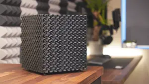 Clean vented cube ITX PC case