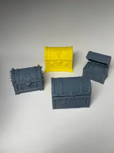 chests for the Dungeons and Dragons game DND