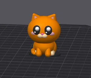 Chibi Cat Figurine – Cute Desktop Companion