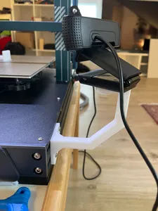 Camera mount for Elegoo Neptune 3 and Neptune 4 Pro Plus Max (Display Replacement - Klipper Webcam)