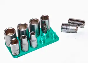 Organizer of heads for the screwdriver case