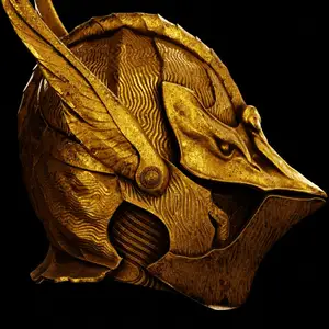 WYLDER DAWN HELMET and ORNATED MASK - Elden Ring Cosplay Fan Art Stl Model