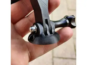 Gopro Mount plate with screw holes