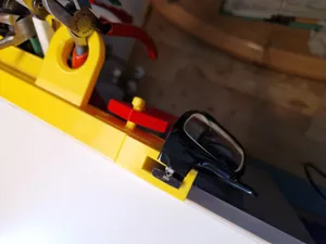 Eyeglasses holder for the Modular Tool Rail System