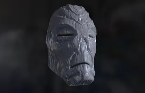 Wooden Dragon Priest Mask (Skyrim)