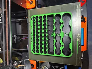 Battery Holder With Screwdriver Holder