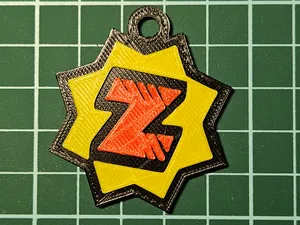 Keychain Invizimal Z Logo