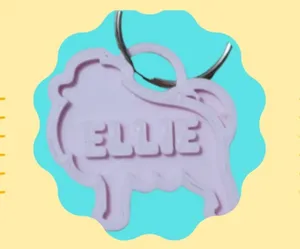 Pomeranian Pet Tag