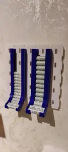 AA and AAA battery dispenser for SKÅDIS - remix to fit more batteries