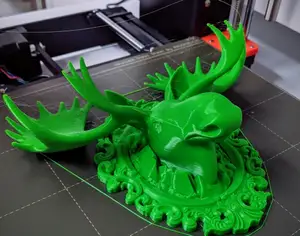 Moose Trophy Key Hanger