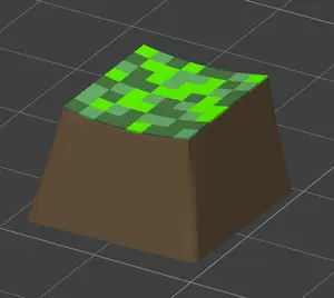 Keycap Minecraft Grass