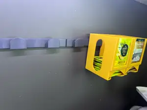 Mounting hooks for Tea bag dispenser