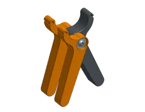 Bike Stand Handle Bar Clamp V2