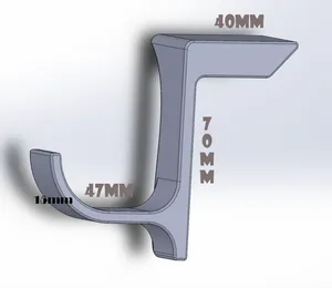 HeadPhone Holder for Computer Screen