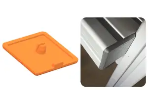 Aluminium profile cover 40x40