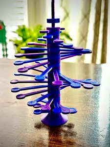 Spiral Physics Toy - Helicone Kinetic Sculpture - Satisfying Fidget