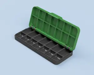 pill box for a week - 2 pills a day | incl. fusion-file