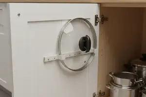 Universal Lid Holder for Kitchen Cabinets Doors