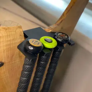 Baseball Bat Hanger/Holder - For 3 Bats