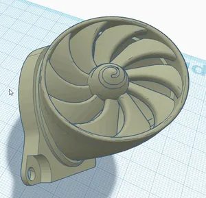 shroud fan Prusa MINI (turbine)