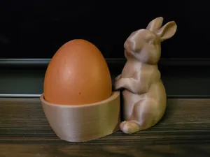 Easter Bunny with Egg Cup