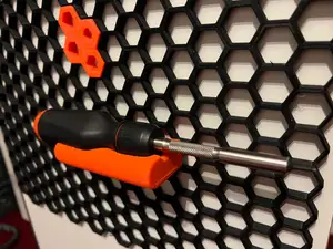 LTT ScrewDriver Holder for Honeycomb Storage Wall