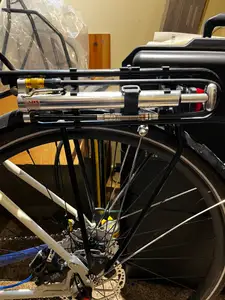 Lezyne Micro Floor Drive HVG Pump mount for Racktime Addit bicycle rack