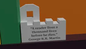 Bookend: George R.R. Martin Quote