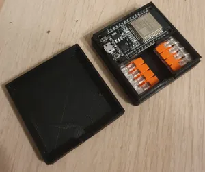 ESP32 case with wire connectors