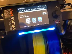 Prusa MK4 LED Status Bar Extension